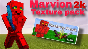 Marvion 2k texture pack for Minecraft java/pojav