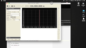 SDR# on MAC OSX EL CAPITAN - RTL SDR - MONO
