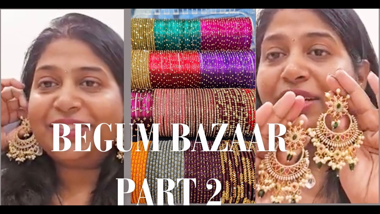Begum Bazar Shopping Haul - Part 2! 🛍️🛒 బేగం బజార్ లో నేను చేసిన షాపింగ్! | Divya Telugammai