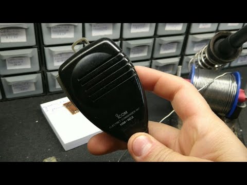 MICROFONE ICOM HM103 - REVISÃO - YouTube