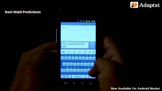 Adaptxt Keyboard - THE BEST ANDROID KEYBOARD APP screenshot 2
