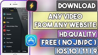 New Download Any Video From Any Website Full HD (NO JAILBREAK/COMP) iOS 10/11/9 On iPhone/iPod/iPad screenshot 1