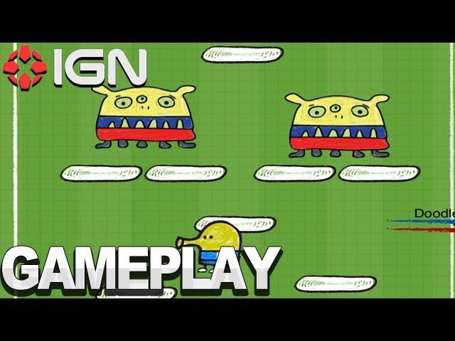 Doodle Jump Kinect Xbox 360 gameplay 