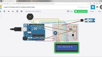 vending machine digital prototype  servo 180