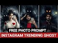 Trending Ghost AI Photo Kaise Banaye 👻 | 1 Click Me Horror Effect | Bbktech