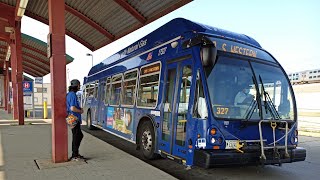 Ride On Pace Bus 2017 ElDorado National Axess BRT CNG 17527 On Rt 349 to 79th Street