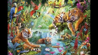 Buffalo Games Tiger Lagoon 2000 piece puzzle screenshot 2