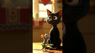 Security Cat vs. Tiny Mouse! 😼 Epic Chase! #Shorts