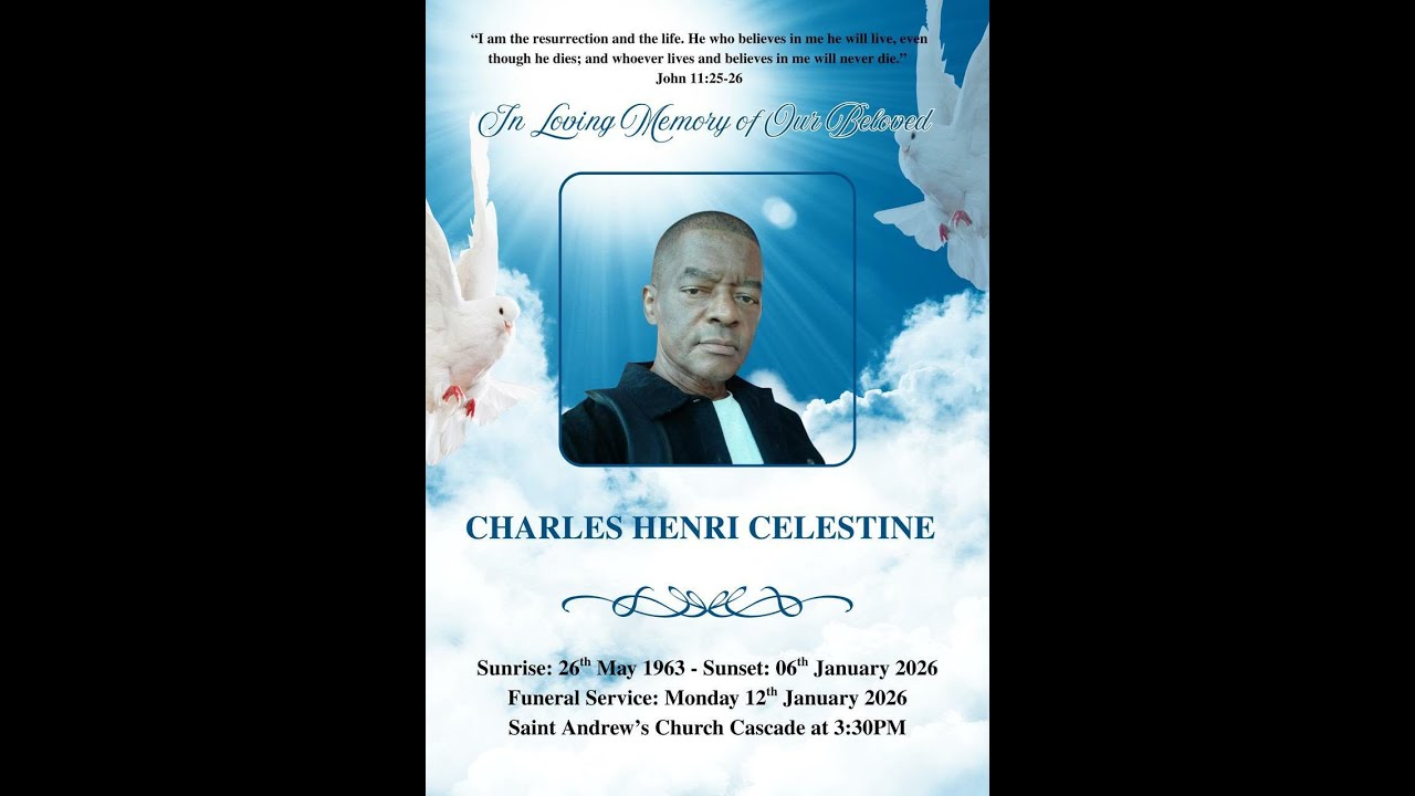 In loving Memory of our Beloved Charles Henri Celestine