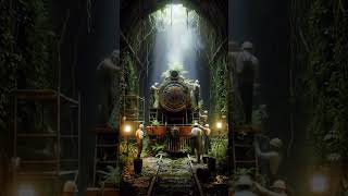 A Forgotten Train Found Inside a Jungle Tunnel | From Rust to Life #shorts