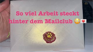 Mein Mailclub creation/zeichnen/plotten 🫶🏼✨