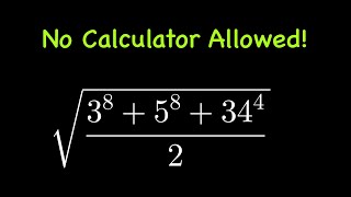 A Nice Radical Problem | Can you solve this without calculator