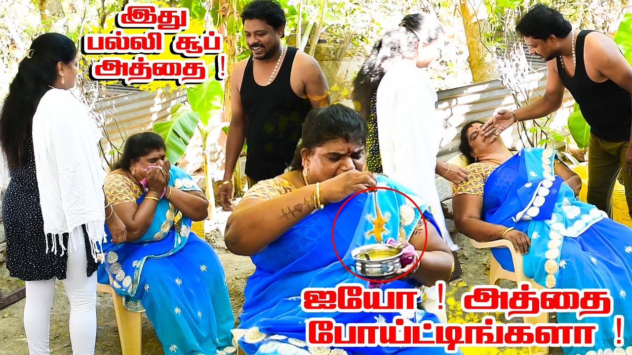 பல்லி சூப் எப்படி இருக்கு அத்தை #raviraj #radha #prank #comedy #raviradha #radharavi #prankraviraj