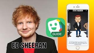 Tutorial for Bitmoji: How to create avatars: Ed Sheeran screenshot 2