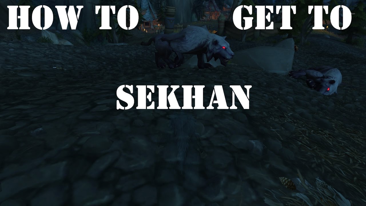 WoW World Quest - Wanted: Sekhan - NPC Location and Path
