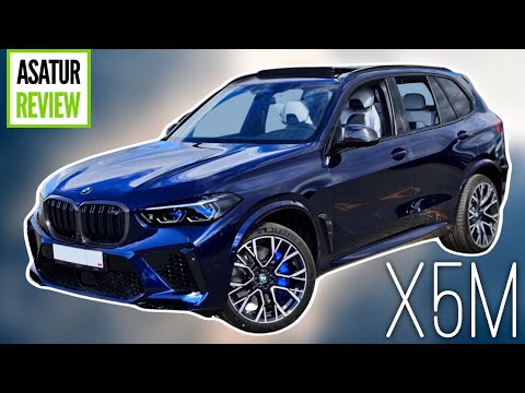Видео: 🇺🇸 Обзор BMW X5M F95 Competition M-Special TANZANITE BLUE / БМВ Х5М Компетишн Синий Танзанит 2022