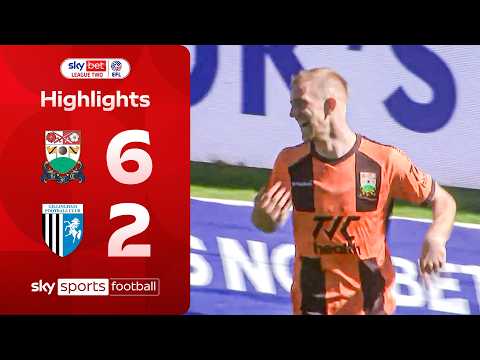 Stead scores FIVE in Gillingham thrashing! | Barnet 6\u002D2 Gillingham | EFL Highlights