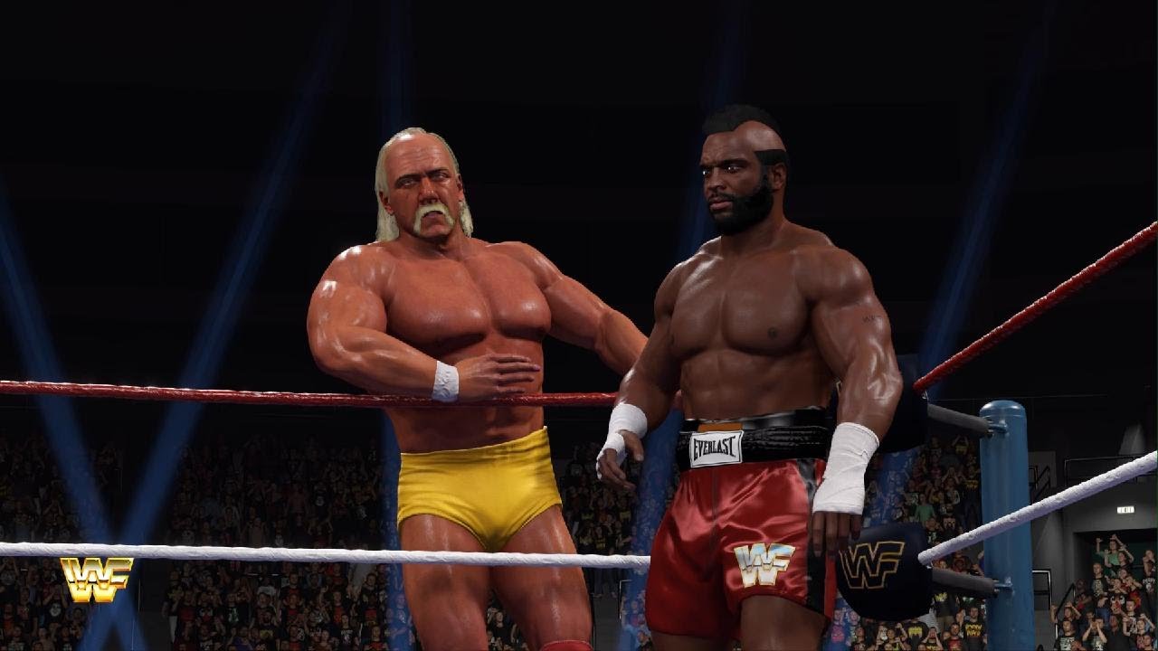 SNME #7 WWF Champion Roddy Piper & Jesse Ventura vs Hulk Hogan & Mr T ...