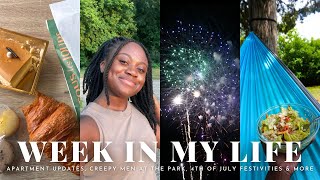 WEEK IN MY LIFE | APARTMENT UPDATE, CREEPY MEN AT THE PARK & 4TH OF JULY FESTIVITIES by benenon 191 views 9 months ago 22 minutes