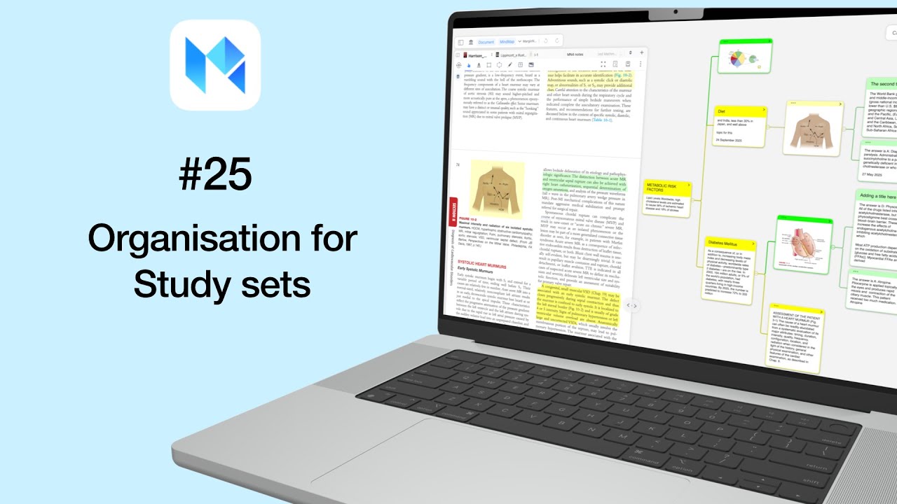 #25 MarginNote (Mac): Organisation for Study sets | Beginner Course ...