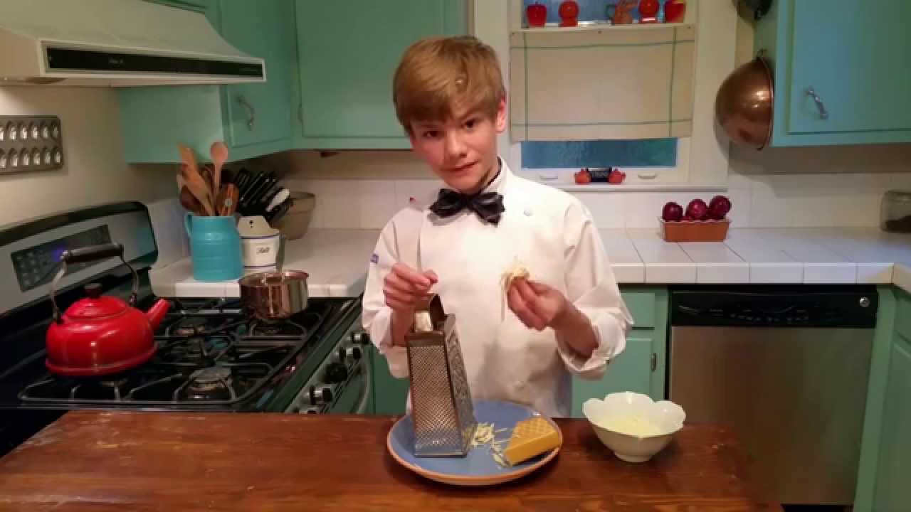 Cheese Grating for Beginners - Logan Jr Chef Tips