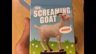 The Screaming Goat Ornament Book & Figure Paperback April 5 2016 07-26-2020 Loud Annoying Funny