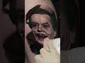 Anastasya Naboka | Joker Color Realism Tattoo #shorts #tattoo #batman