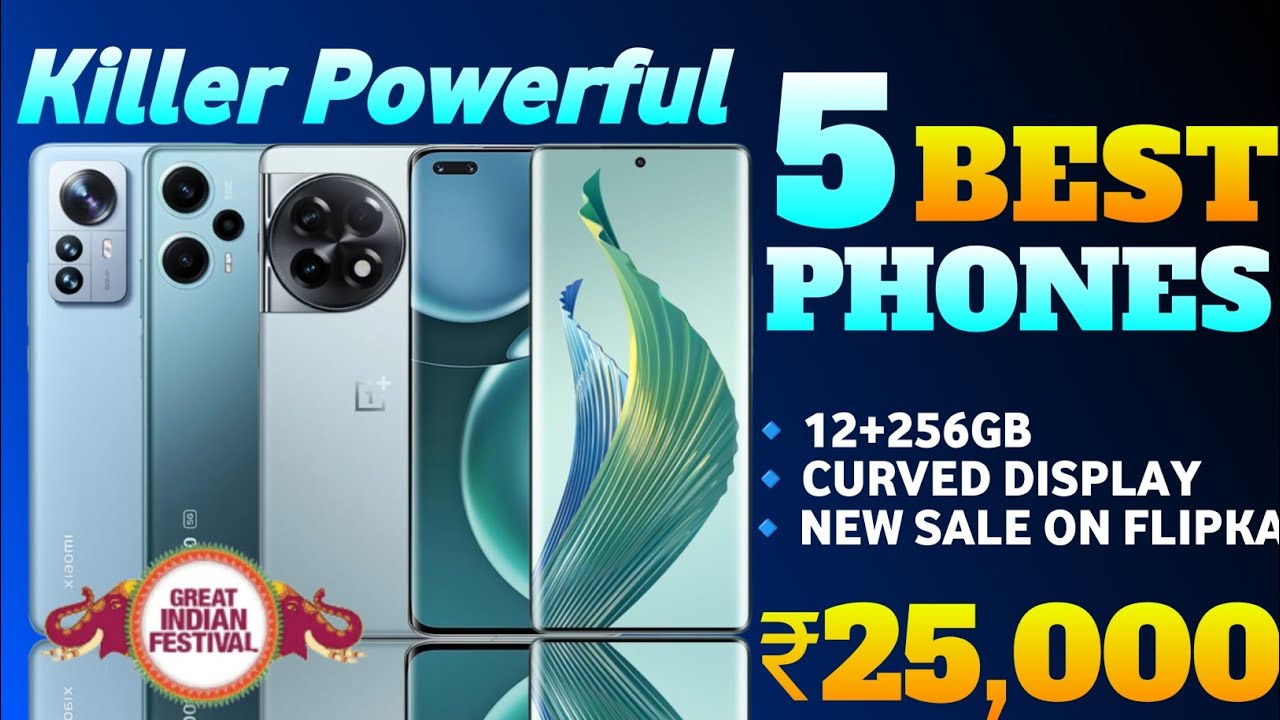Top 5 Best Smartphone Under 25000 In October 2023 | Best Phone Under ...