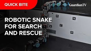 Robotic snake designed for search and rescue in disaster response