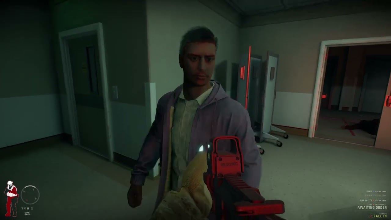 Arresting Clark Kent in Ready or Not