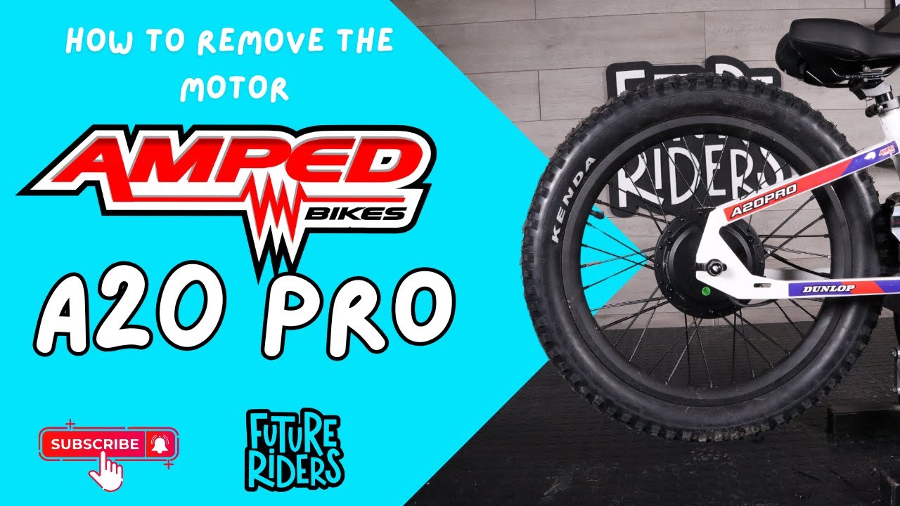How to remove the Motor on the Amped A20 Pro