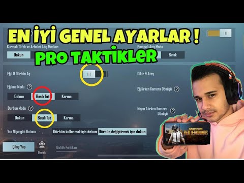 EN İYİ GENEL AYARLAR ! | PRO TAKTİKLER | SESLİ ANLATIM 2021 ( PUBG MOBİLE ) İPHONE 11