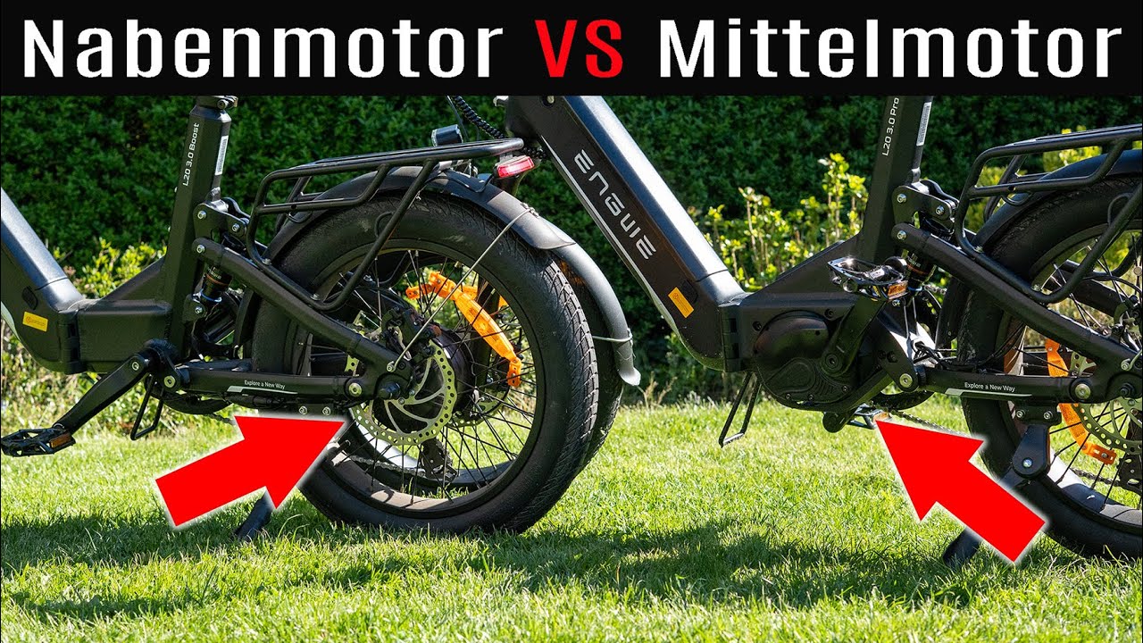 Das gleiche Rad - zwei unterschiedliche Motoren  |  ENGWE L20 3.0 Boost VS ENGWE L20 3.0 Pro