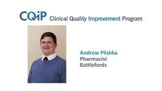 CQIP QIck Talks Cohort 2 - Andrew Plishka: Improving the Continuity of Care