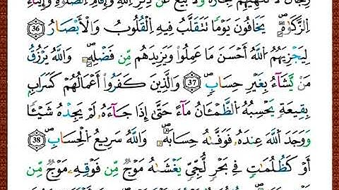 ختمة مصحف التجويد برواية قالون الصفحة رقم 355