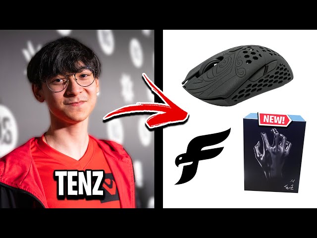 An Early Look At TenZ's NEW Mouse! Finalmouse Starlight Pro