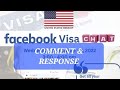 USA EMBASSY PUBLIC RESPONSE ON VISA CHAT COLLECTION | Lasttime Public Response by USA Embassy