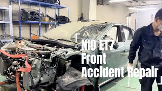 NIO ET7 Front Accident Repair#mechanic #repair #restoration #nio