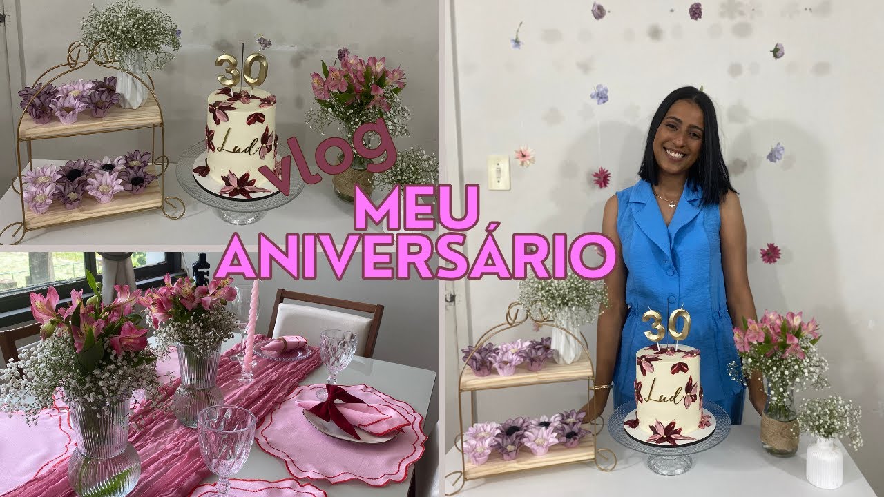 ORGANIZEI MEU ANIVERSÁRIO DO ZERO | VLOG REAL + DECORAÇÃO LINDA ✨