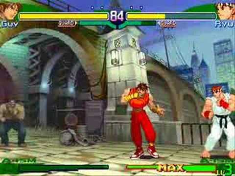 Street Fighter Alpha 3 - Guy Move List 