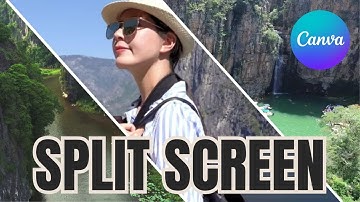 How to Split Screen Video in canva | Step-by-Step Guide