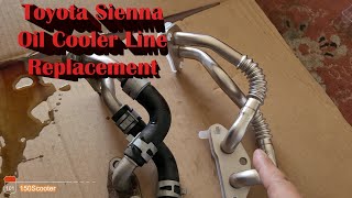 Beware Toyota Sienna 2GR-FE Rubber Cooler Pipe Line Replacement, Ticking Time Bomb Waiting to Happen