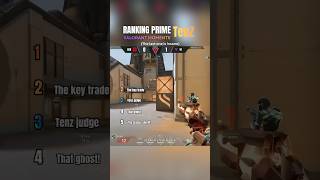 Best valorant prime Tenz moment ever | P 7 #valorant #ranking #tenz #sentinels #viral