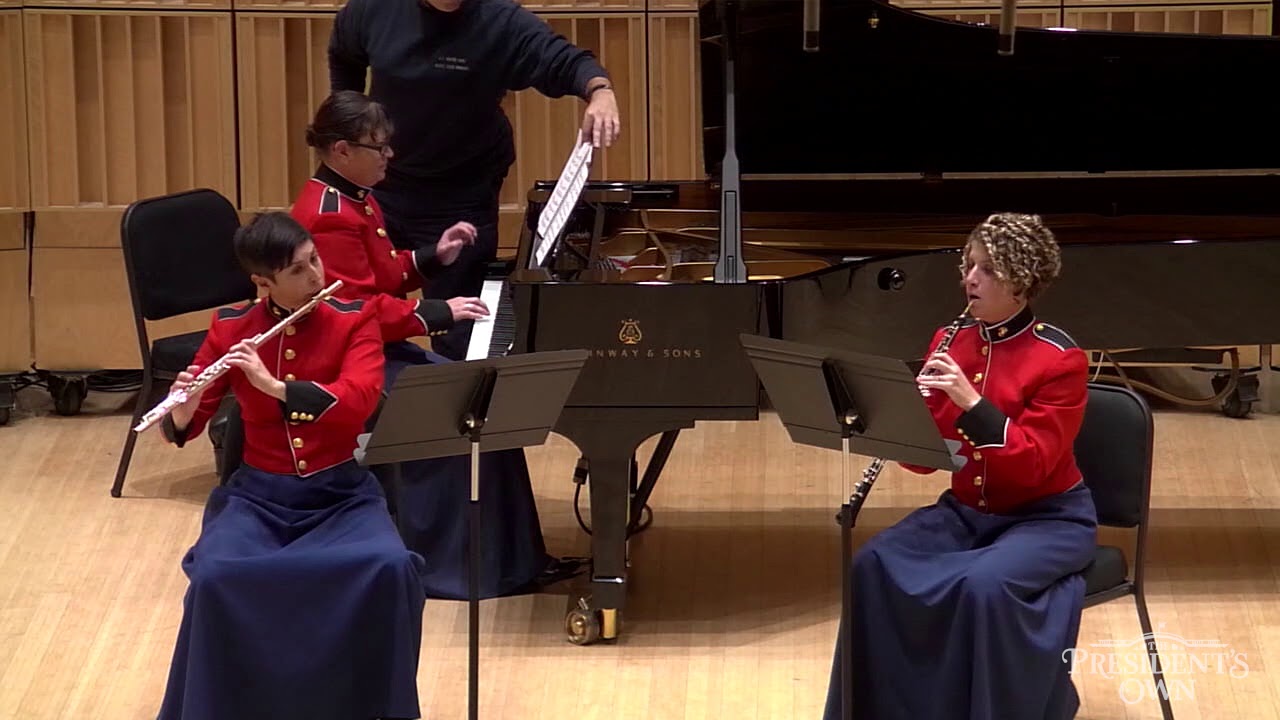 DRING Trio for Flute, Oboe, and Piano (1970), Mvt3 "The President's