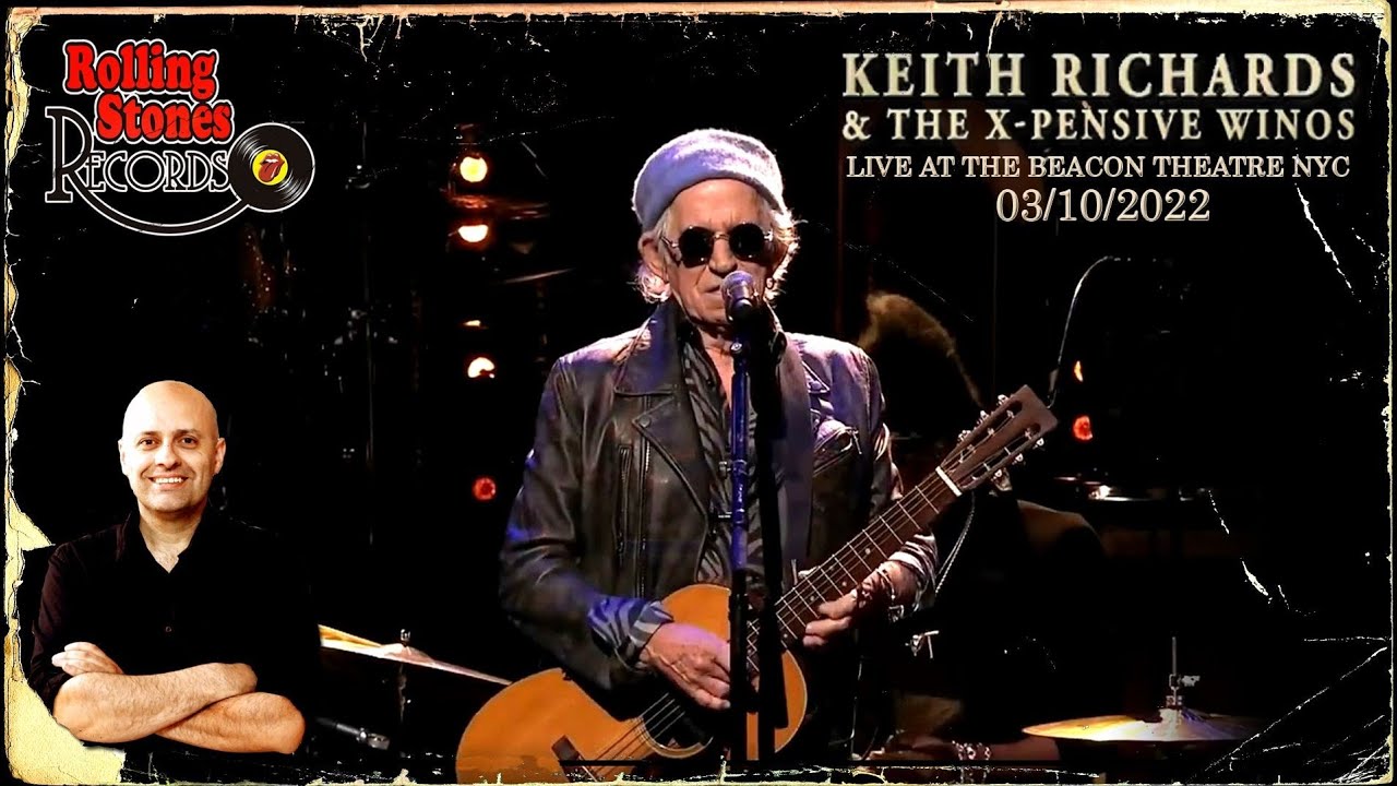 KEITH RICHARDS & X-Pensive Winos Live at the Beacon Theatre