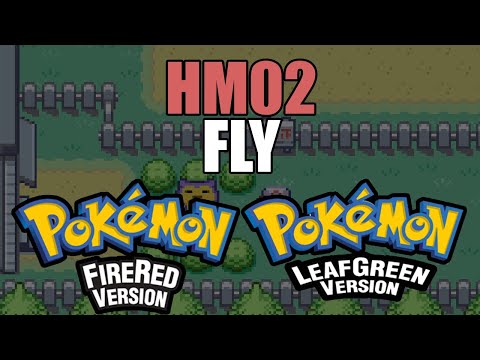 HM02 FLY LOCATION  🔥 Pokémon Fire Red & Leaf Green 🌱 
