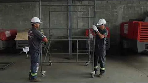 O que precisa para montar andaime?