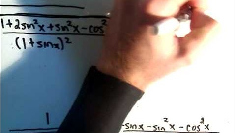 Inverse Trigonometric Functions - Derivatives - Example 3