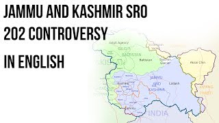 Details SRO 202 Jammu & Kashmir controversy, How SRO 202 creates discrimination Current Affairs 2019 News