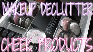Makeup Collection Declutter ~ PART 1: Cheeks [Blush, Bronzer, Highlighters]